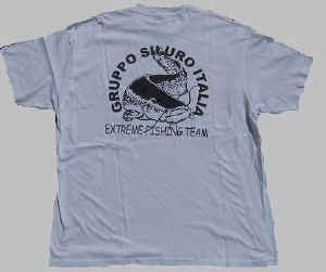 T-shirt bianca Extreme Team Fishing (retro)